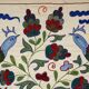 Hand-knotted rug, vintage Turkish rug 47x90 cm
