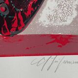 Sérigraphie d´Erich Husemann, 1971