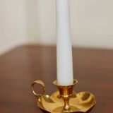 Swedish brass candleholder