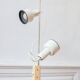 Lampadaire design italien 2 spots réglables