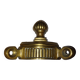 45 Triangular fixing tips for stair mat bar. Bronze, 19th