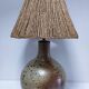 XL pyrite sandstone lamp base H. 34 cm