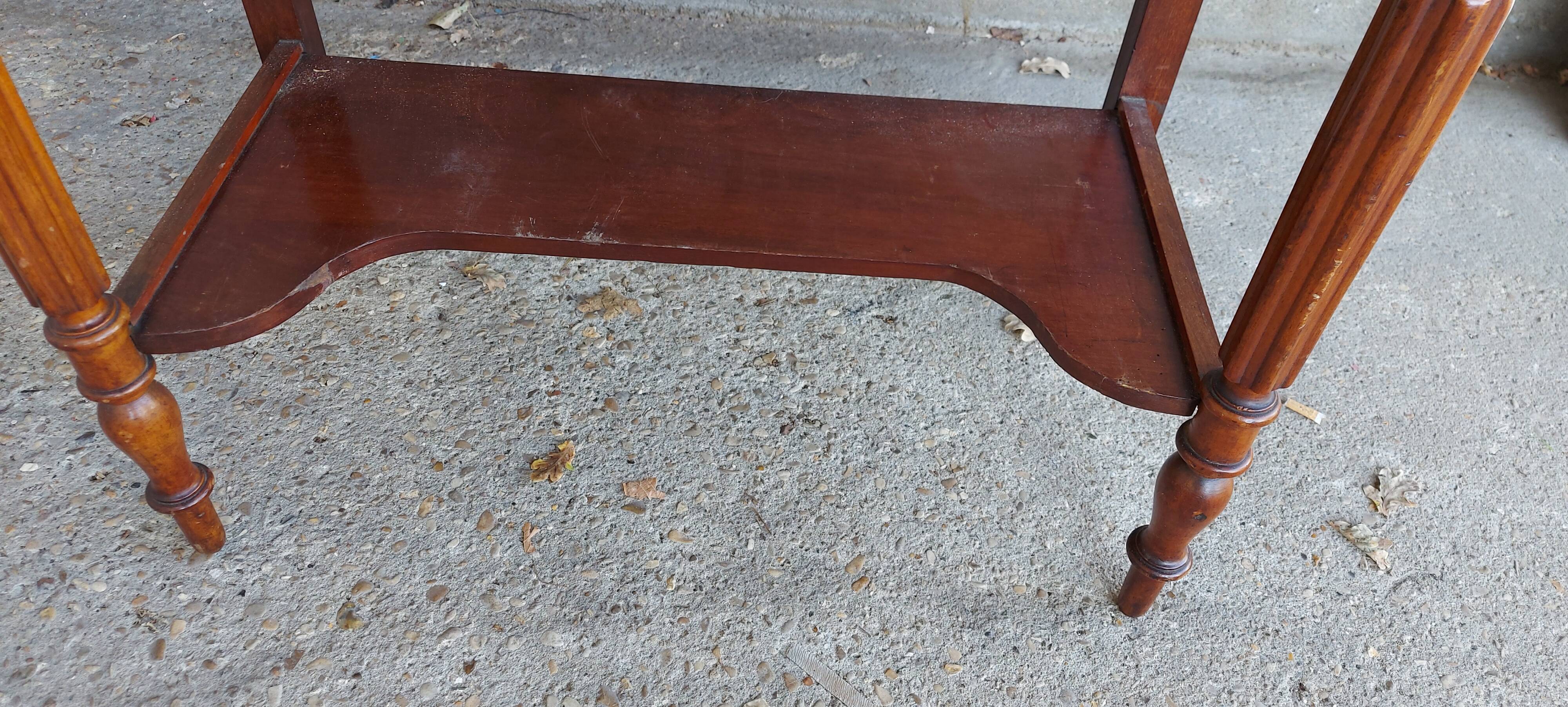 Antique hairdresser, Louis Philippe style with mirror