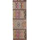 Vintage Turkish hallway rug 72x384 cm