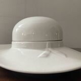Vide poche vintage chapeau en porcelaine émaillée