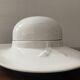 Vintage enameled porcelain hat pocket emptier