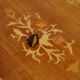 Desserte bar vintage in mahogany marquetry