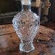 Moulded glass carafe with grape cluster decoration – 1950s