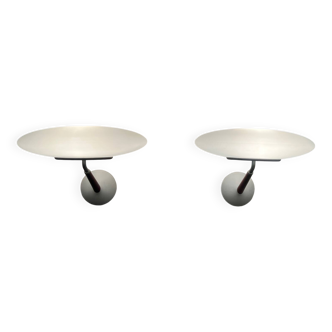 Matteo Thun pair of designer wall lights