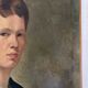 Portrait of a woman, oil on canvas
