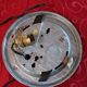 Set of 2 opaline ceiling lights from wila vintage