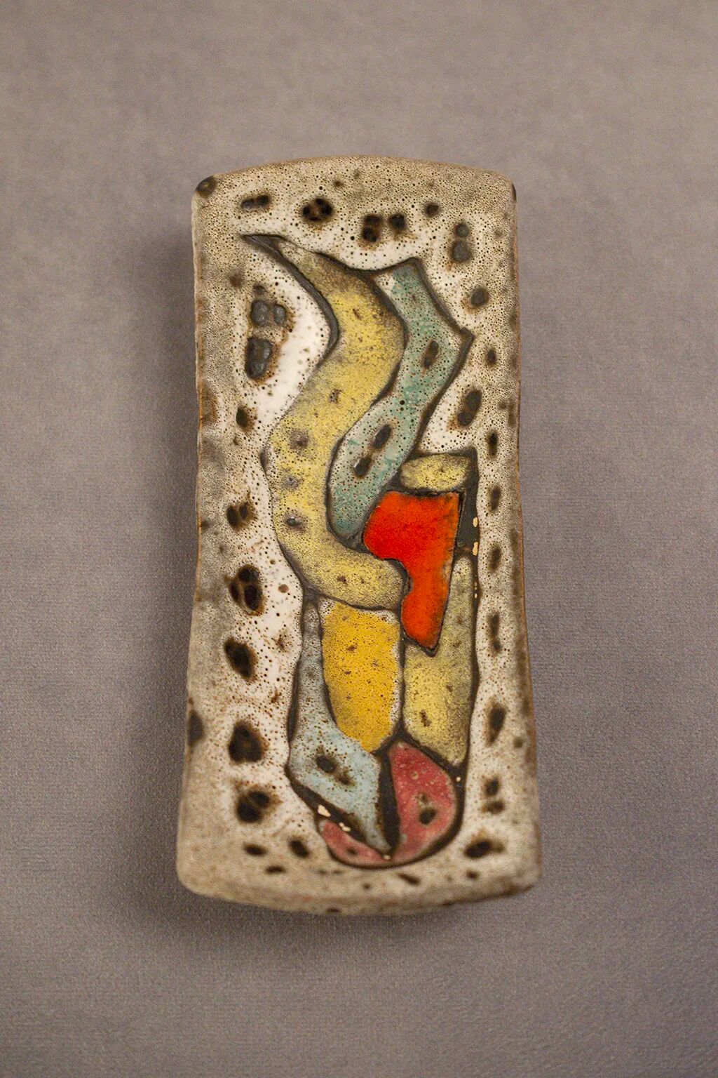 4 ceramic fat lava bowls by Marius Bessone – Vallauris – Mid-century