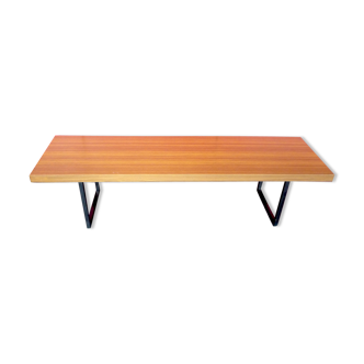 Vintage coffee table by Pierre Guariche Meurop 1950 edition