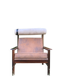 Brazilian armchair rosewood Rio 1960s Tônico
