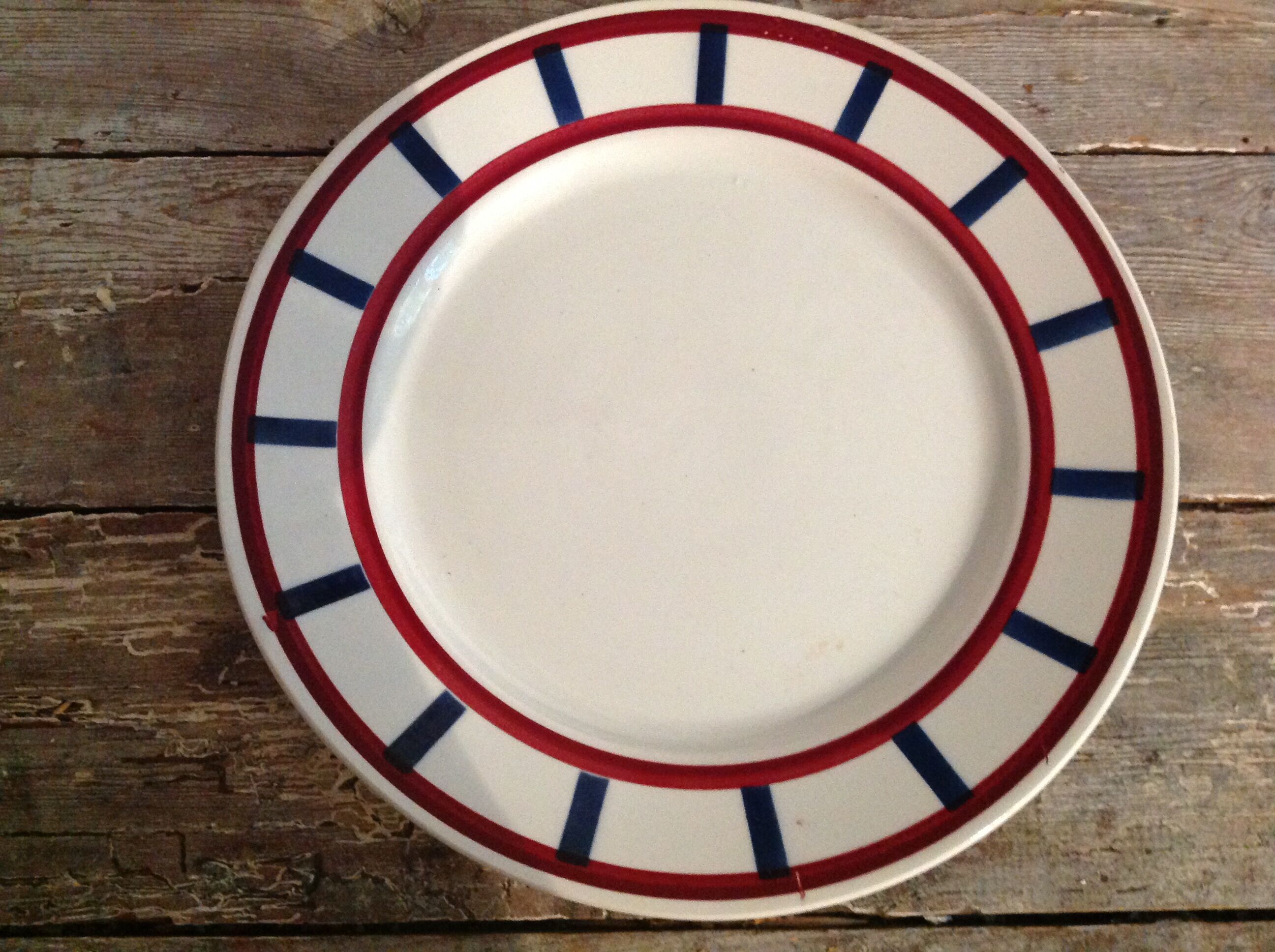 Series of 10 dessert plates