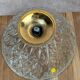 Vintage brass footed bowl