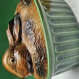 Ceramic hare or rabbit terrine,