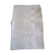 8 embroidered antique damask-monogrammed towels:81x68cm