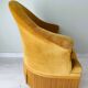 Vintage ochre armchair