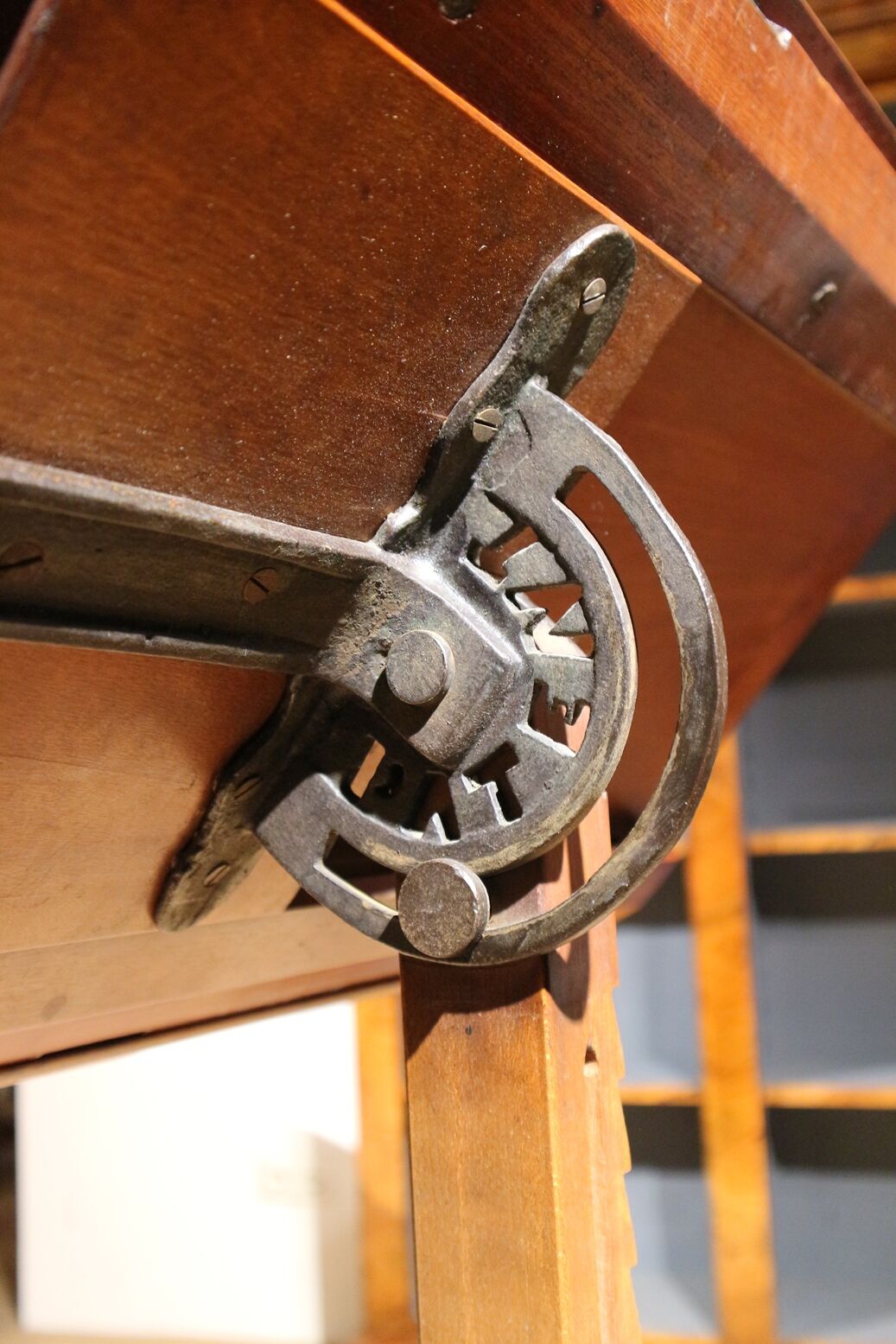 Antique reading table - book stand