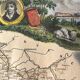 Carte géographique ancienne du Département du Pas-de-Calais - 1860