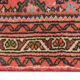 Long Red Wool Vintage Persian Runner Rug Handwoven Oriental Carpet- 80x475cm