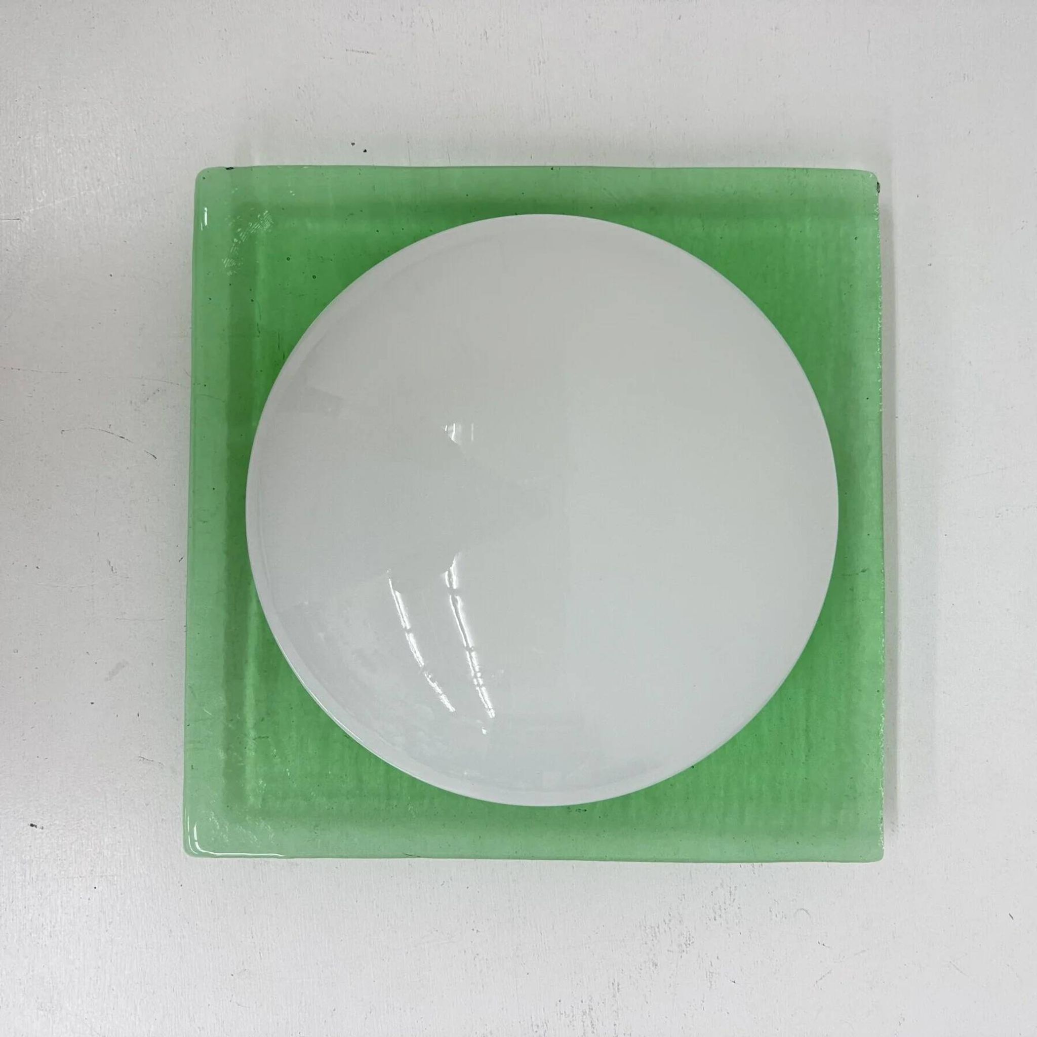 Postmodern glass wall lamp Vetri Murano, 1980s, Italy