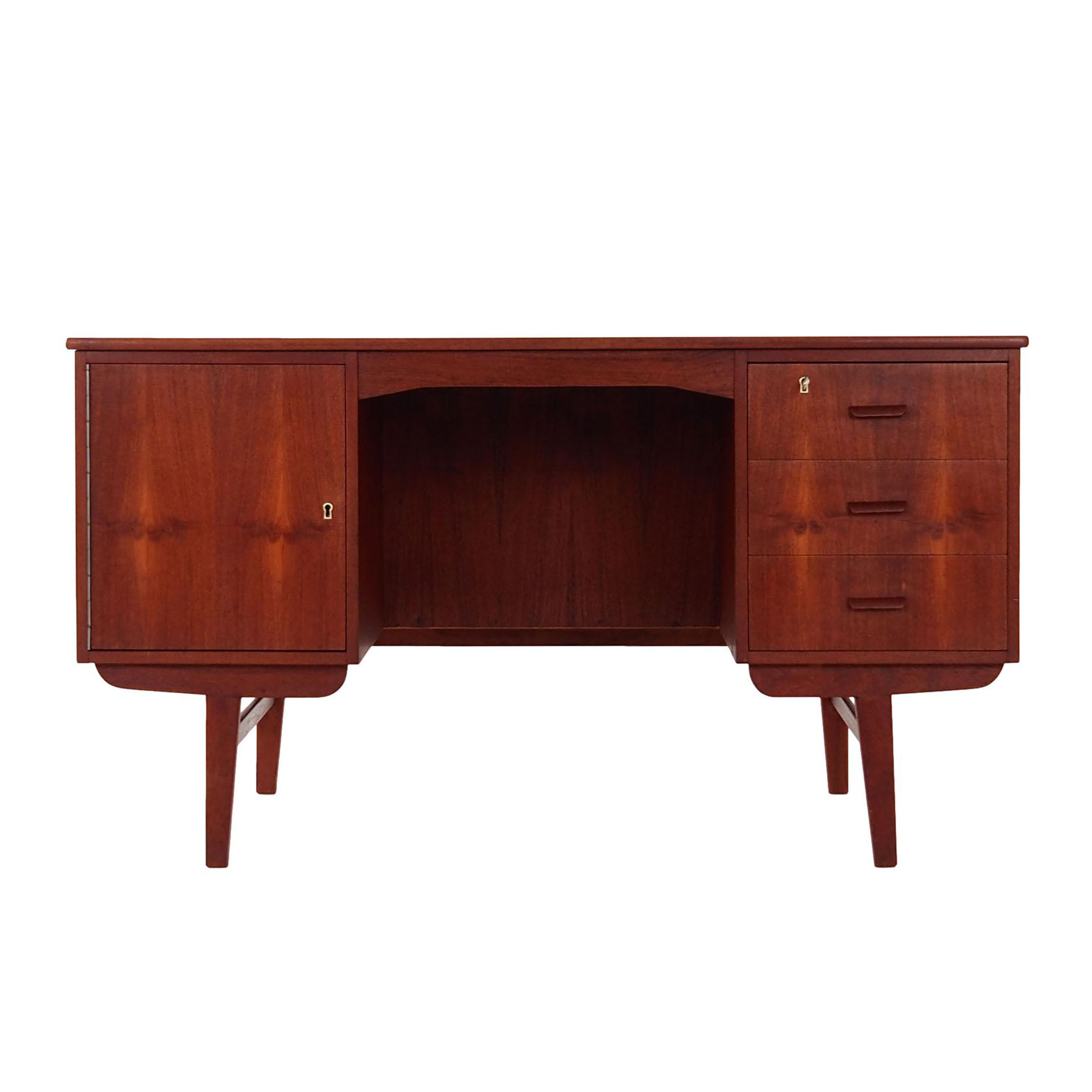 Bureau en teck design scandinave des années 70