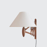 Concertina wall lamp by Erik Hansen