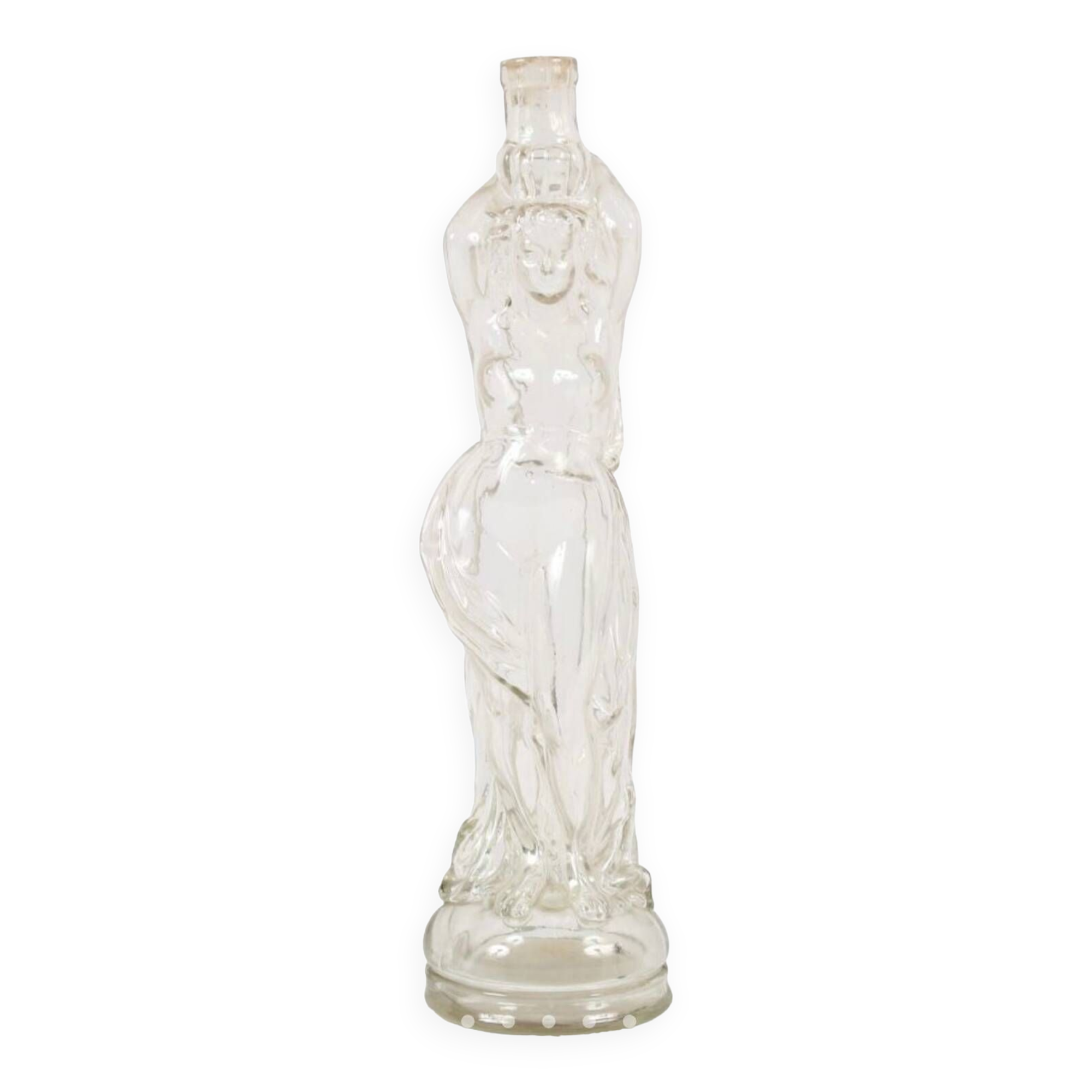 Bouteille en verre moulé - 19e