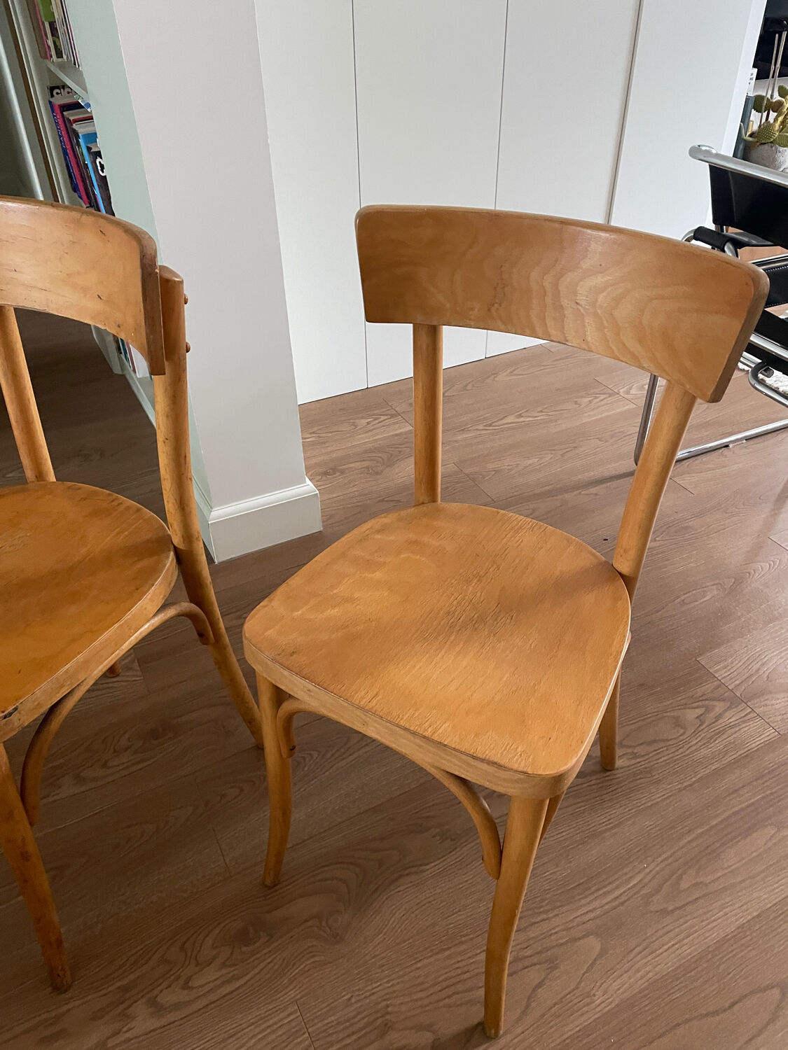 Lot de Chaises Thonet vintage, chaise vintage, chaise de salle à mange