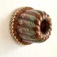 Glazed terracotta kouglof mould