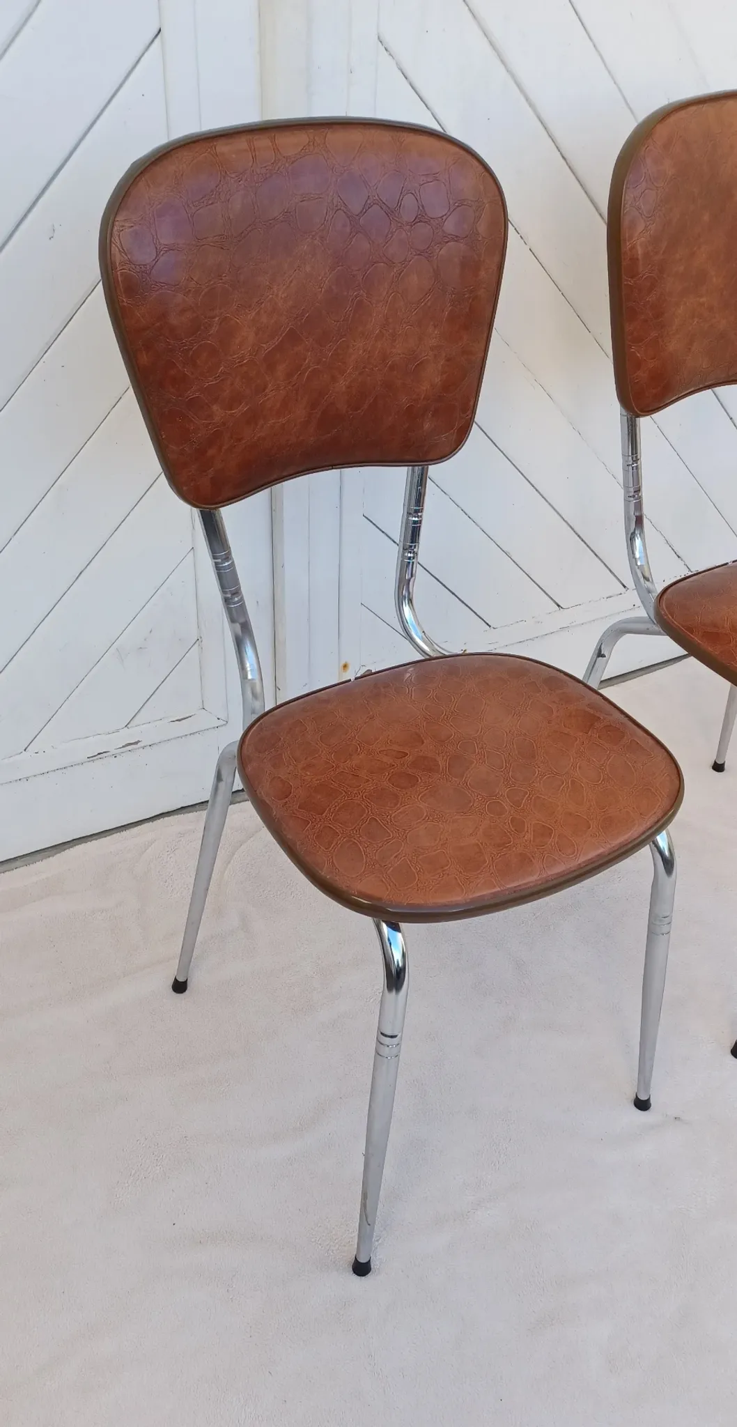 Pair of vintage Confort-Lux chairs