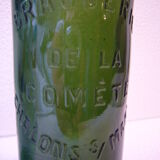 Old green jar and bottle