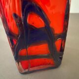 Vase en verre soufflé