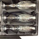 6 Baccarat crystal flutes made in france