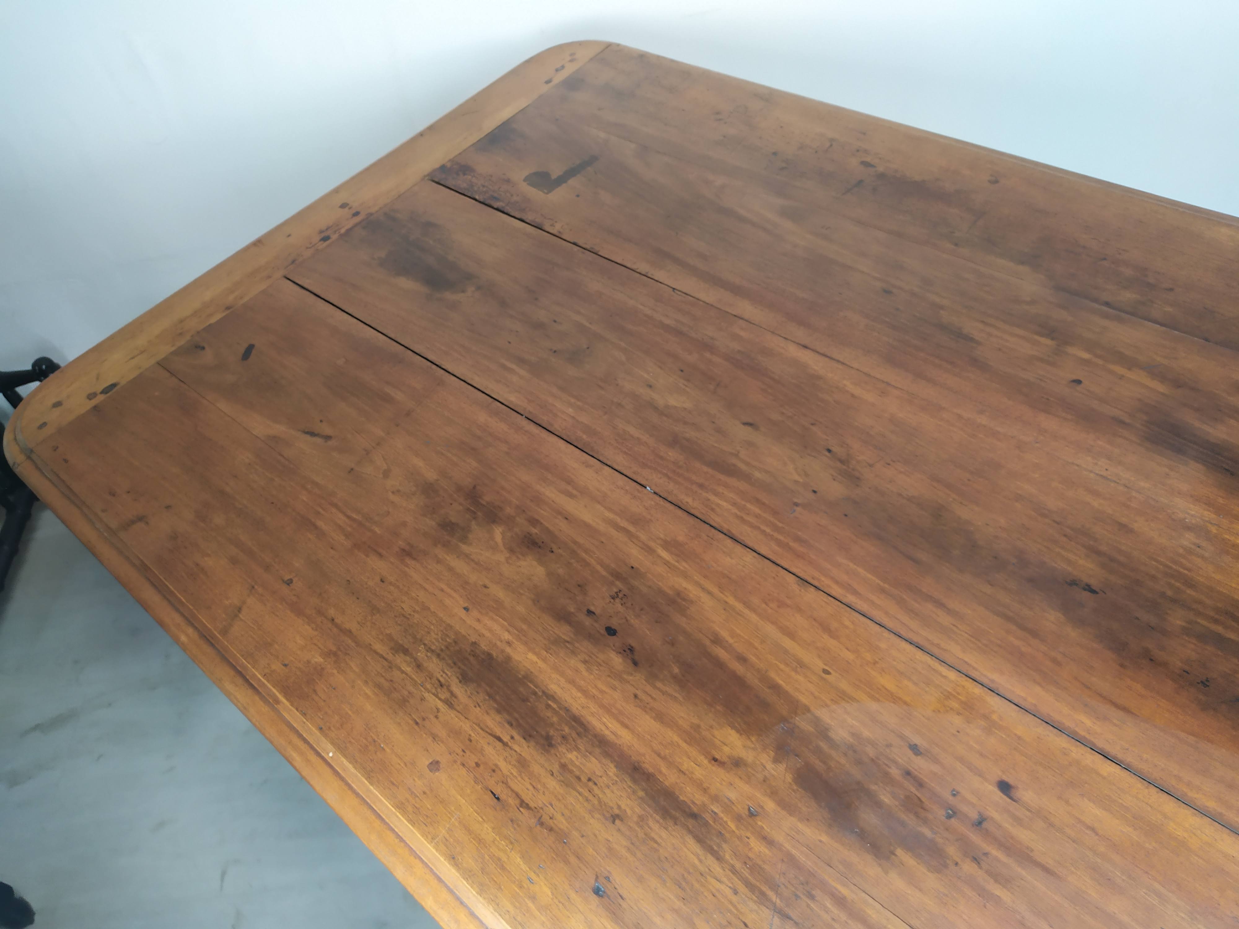 Louis XV walnut table