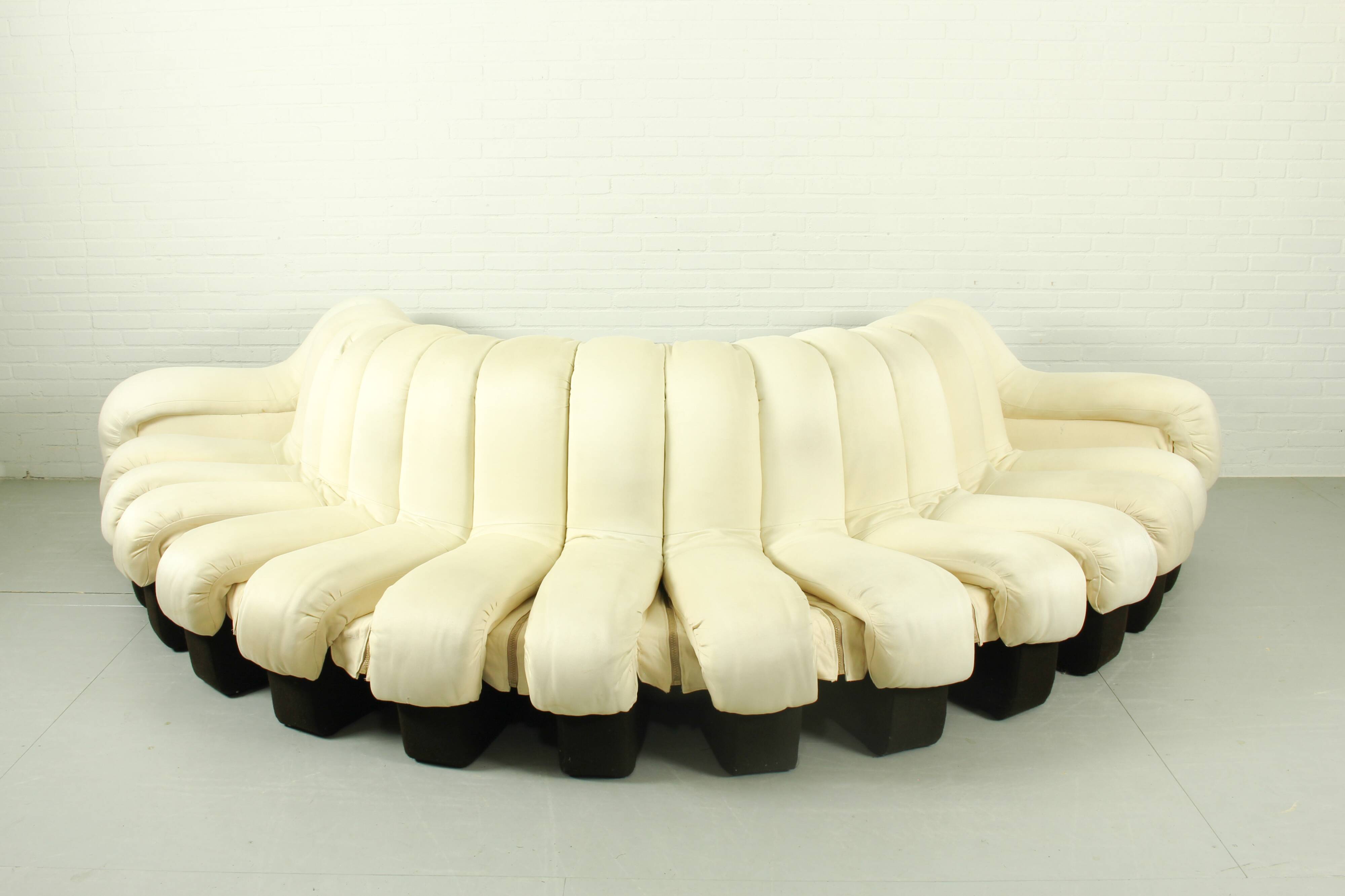 De Sede DS-600 'Non Stop' Sofa DS-600 by Eleonore Peduzzi Riva for de Sede with 15 elements, Switzer