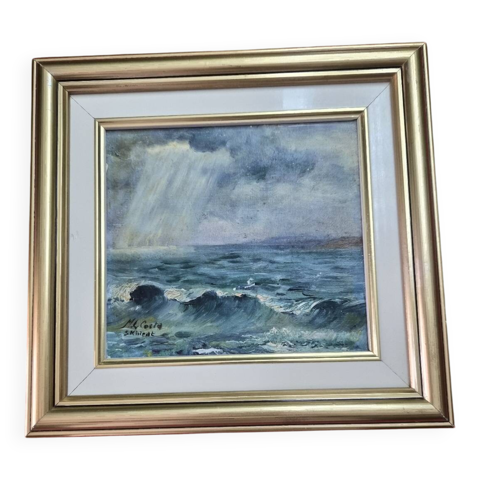 Marine painting ML Costa