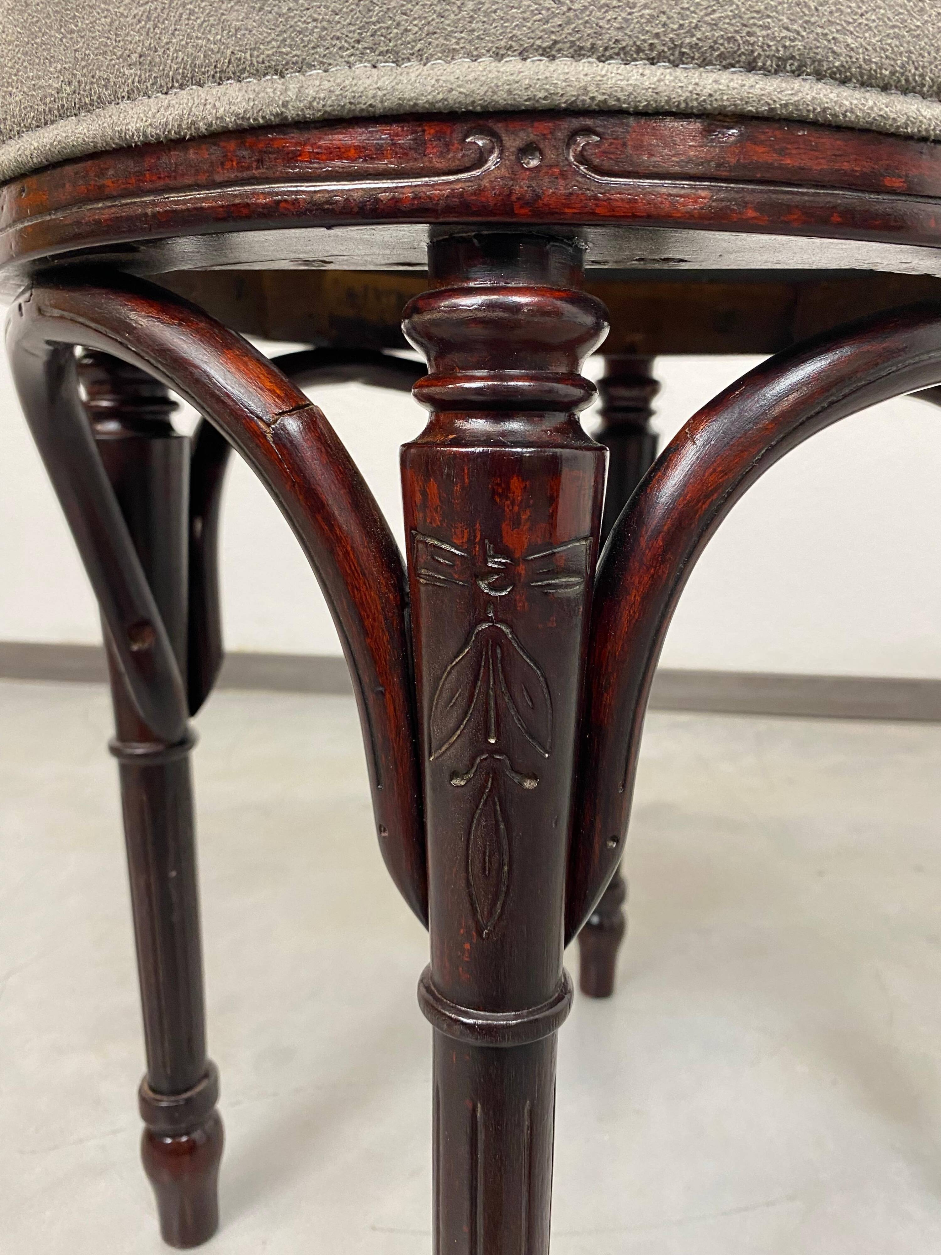 Secession Stools by J&J Kohn