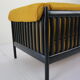 Mid-Century Modern Sofa in Yellow Velvet by Johannes Andersen, 1960s, Denmark
