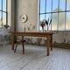 Solid oak farmhouse table 180/270 cm + extensions