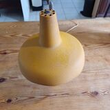 Vintage 60s Lamp Orange Metal
