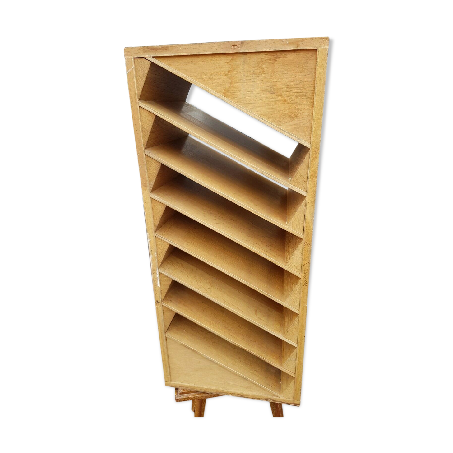 Vintage locker filing cabinet