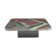 Table basse de Pierre Elie Gardette marqueterie d'ardoises