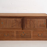 Old low tansu – Taishō / Shōwa period (c. 1920-1970) #19
