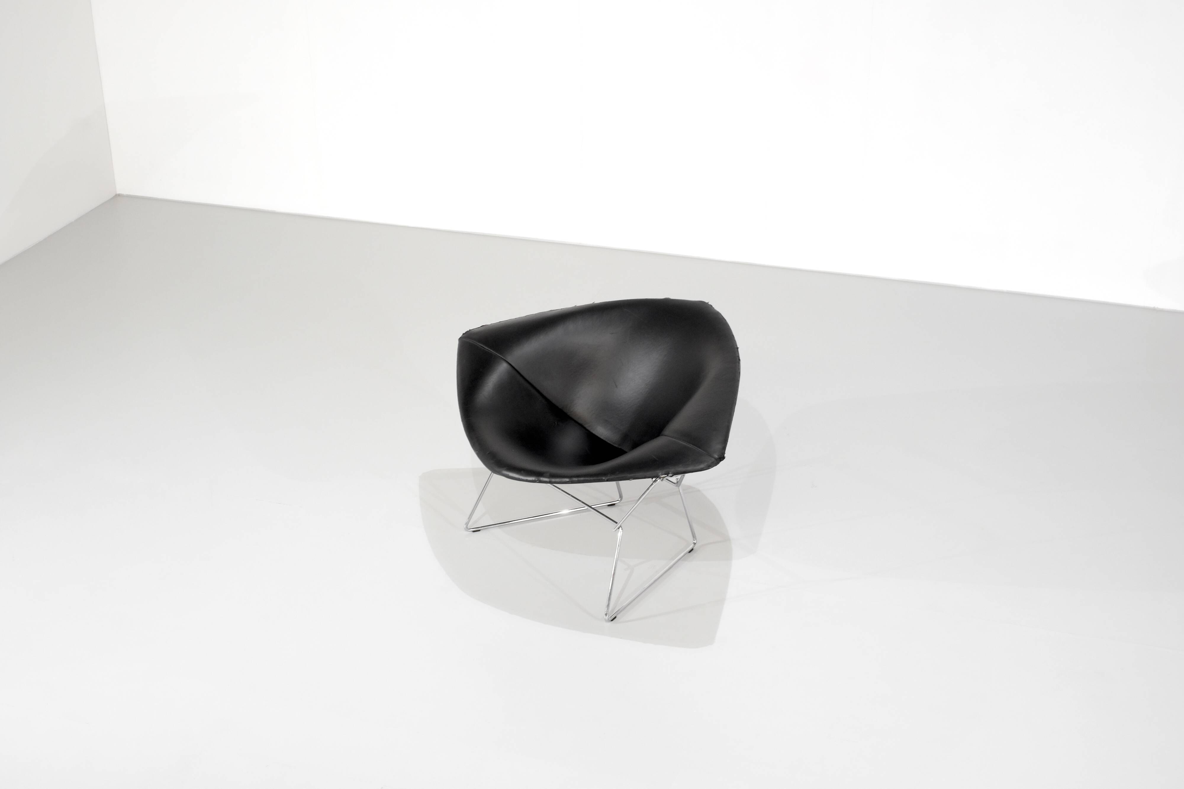 Chaise " Large Diamond " de Harry Bertoia pour Knoll, États-Unis 1952.