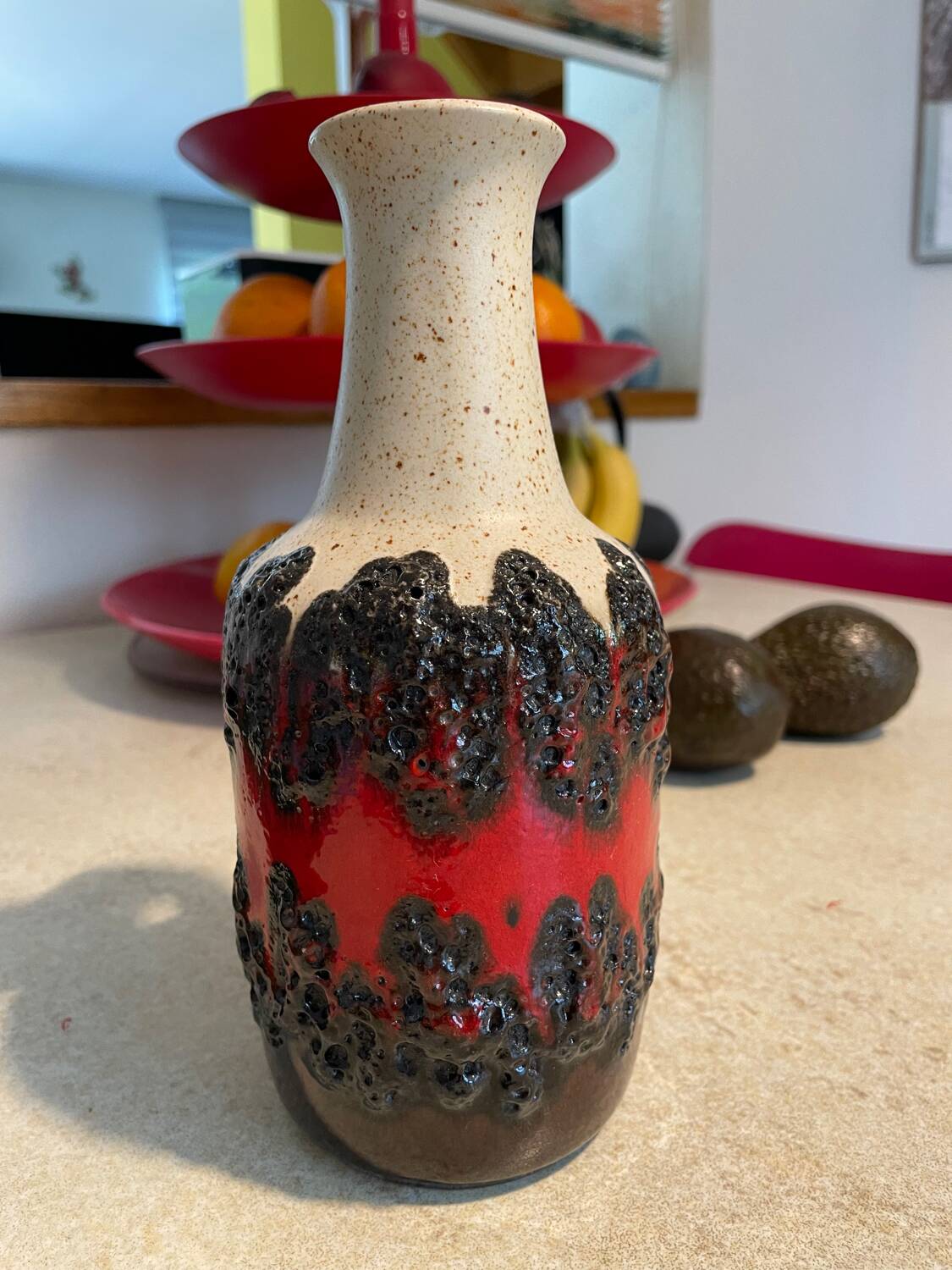 Vase BAY Fat-Lava W-Germany