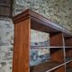 Large open shop shelf from an old French store by Chalmette, 1930s.