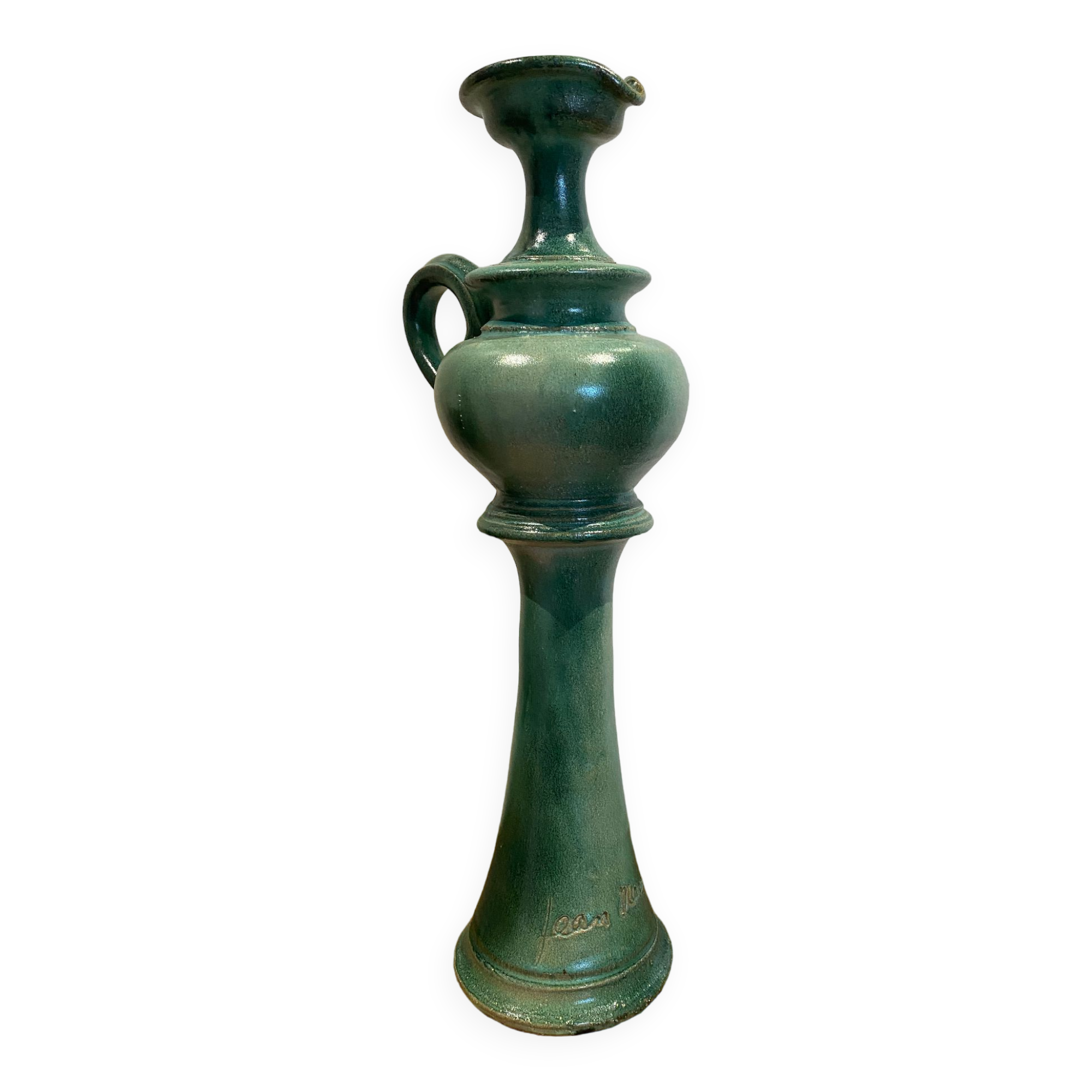 Large ceramic pitcher Jean Marais